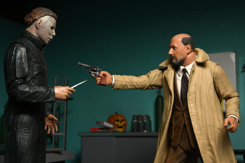 Michael Myers Dr Loomis Halloween 2 Action Figure Set