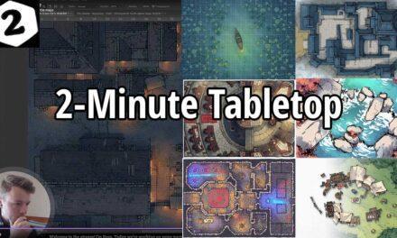 Interview with 2-Minute Tabletop: Maps, Tokens and More!