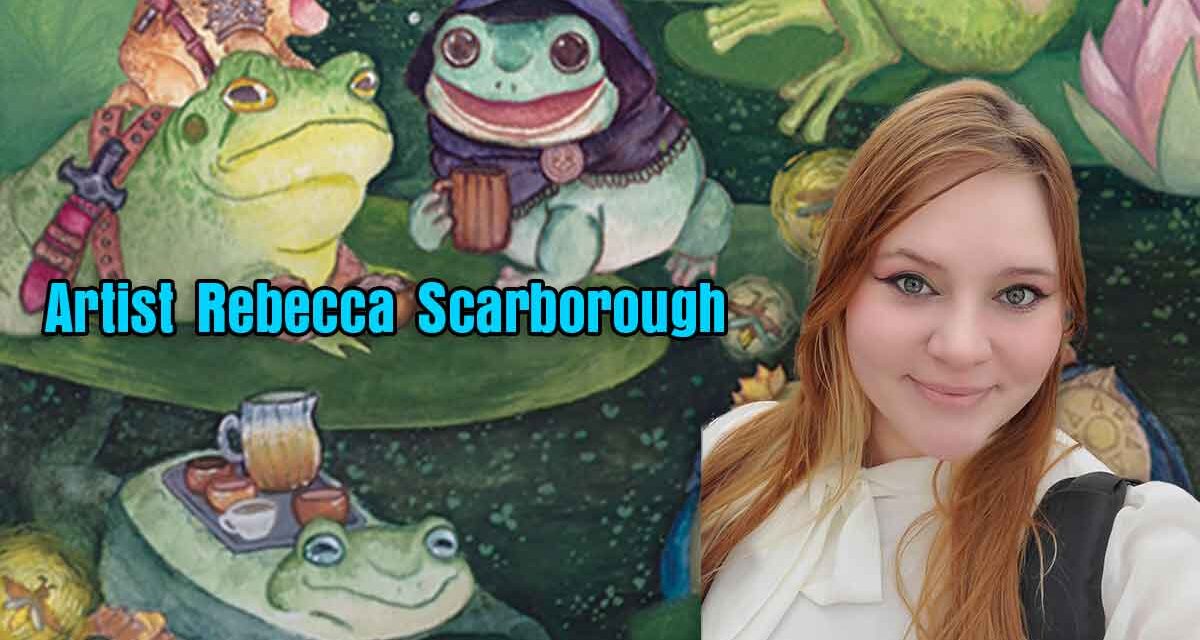Vibrant, Whimsical and Otherworldly: Interview with Artist Rebecca Scarborough